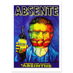 Load image into Gallery viewer, Absente, Vintage Absinthe Liquor Advertisement with Van Gogh Poster-2
