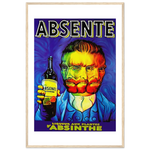 Load image into Gallery viewer, Absente, Vintage Absinthe Liquor Advertisement with Van Gogh Poster-12

