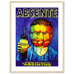 Load image into Gallery viewer, Absente, Vintage Absinthe Liquor Advertisement with Van Gogh Poster-11
