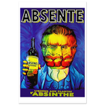Load image into Gallery viewer, Absente, Vintage Absinthe Liquor Advertisement with Van Gogh Poster-5

