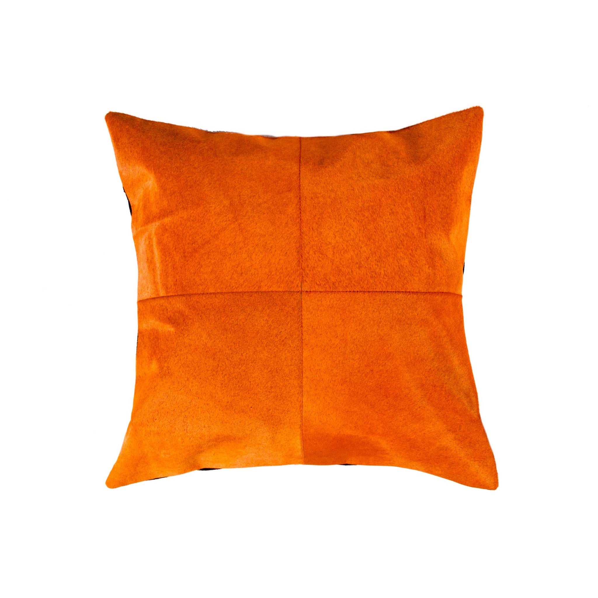 Orange Quattro Pillow