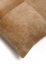 Load image into Gallery viewer, Tan Quattro Cowhide Pillow
