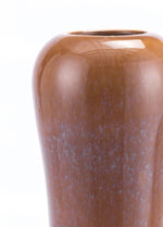 Load image into Gallery viewer, Tall Brown Ceramic Vase
