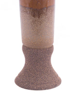 Load image into Gallery viewer, Tall Brown Ceramic Vase
