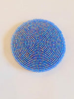 Load image into Gallery viewer, Iridescent Beaded Coasters - Periwinkle
