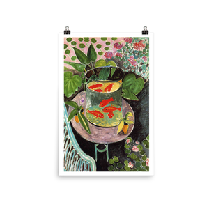 Henri Matisse, Goldfish, 1912 Artwork Poster