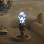 Load image into Gallery viewer, Table Lamp - Blue Hydrangea

