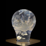 Load image into Gallery viewer, Rudolph Lamp - Blue Hydrangea

