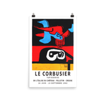 Load image into Gallery viewer, Le Corbusier 1963 Exhibition Artwork Poster
