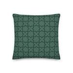 Load image into Gallery viewer, Teal X Pillow
