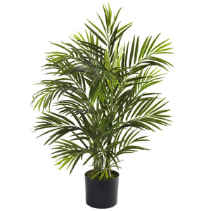 Artificial Tree - 2.5' Areca Palm Tree (Indoor/Outdoor) by Nearly Natural