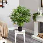 Load image into Gallery viewer, Artificial Tree - 3&#39; Areca Silk Palm Tree by Nearly Natural

