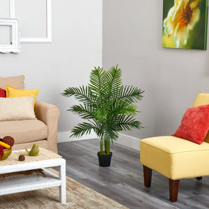 Artificial Tree - 3.5' Areca Palm Tree (Real Touch) by Nearly Natural