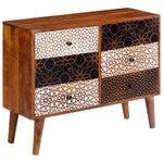 Load image into Gallery viewer, Printed Patterned Mango Wood Sideboard

