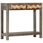 Load image into Gallery viewer, Grey Mango Wood Console Table
