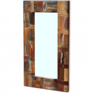 Solid Reclaimed Wood Mirror