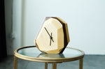 Load image into Gallery viewer, Geometric Wooden Wall &amp; Table Clock
