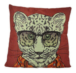 Load image into Gallery viewer, Leopard Throw Pillow | by UniikPillows
