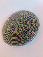 Load image into Gallery viewer, Iridescent Beaded Coasters - Abalone
