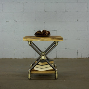 Corvallis Industrial Chic Side Table