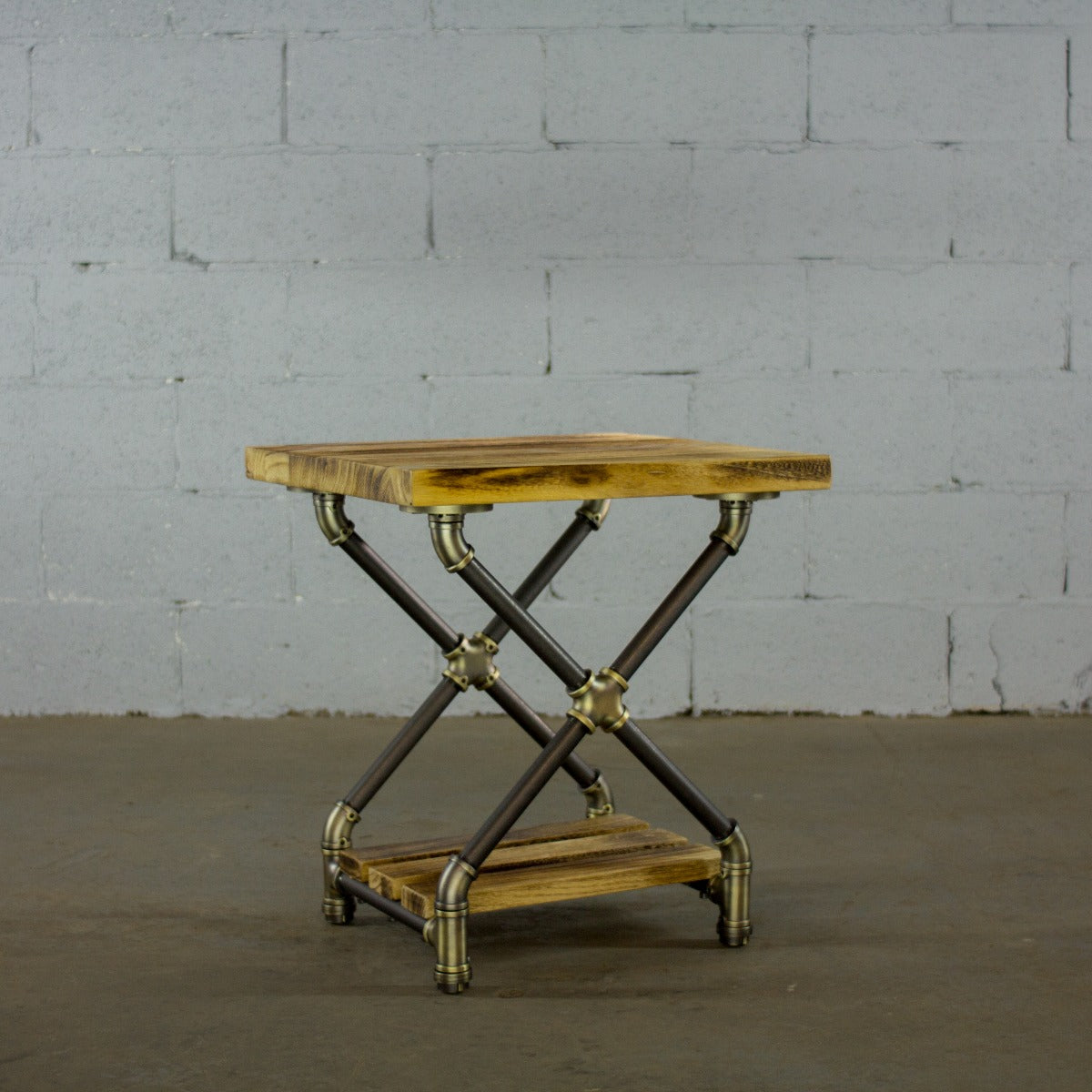 Corvallis Industrial Chic Side Table