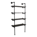 Load image into Gallery viewer, Sacramento Industrial Chic  33” Wide  4-Tier Etagere Bookcase
